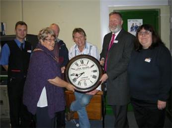 John Walker Clock repaired